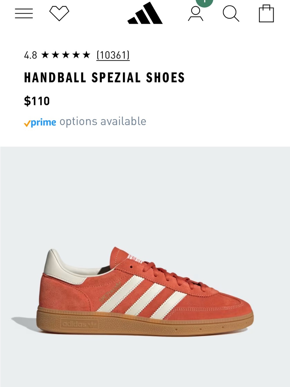 adidas Handball Spezial Men's Shoes size 13